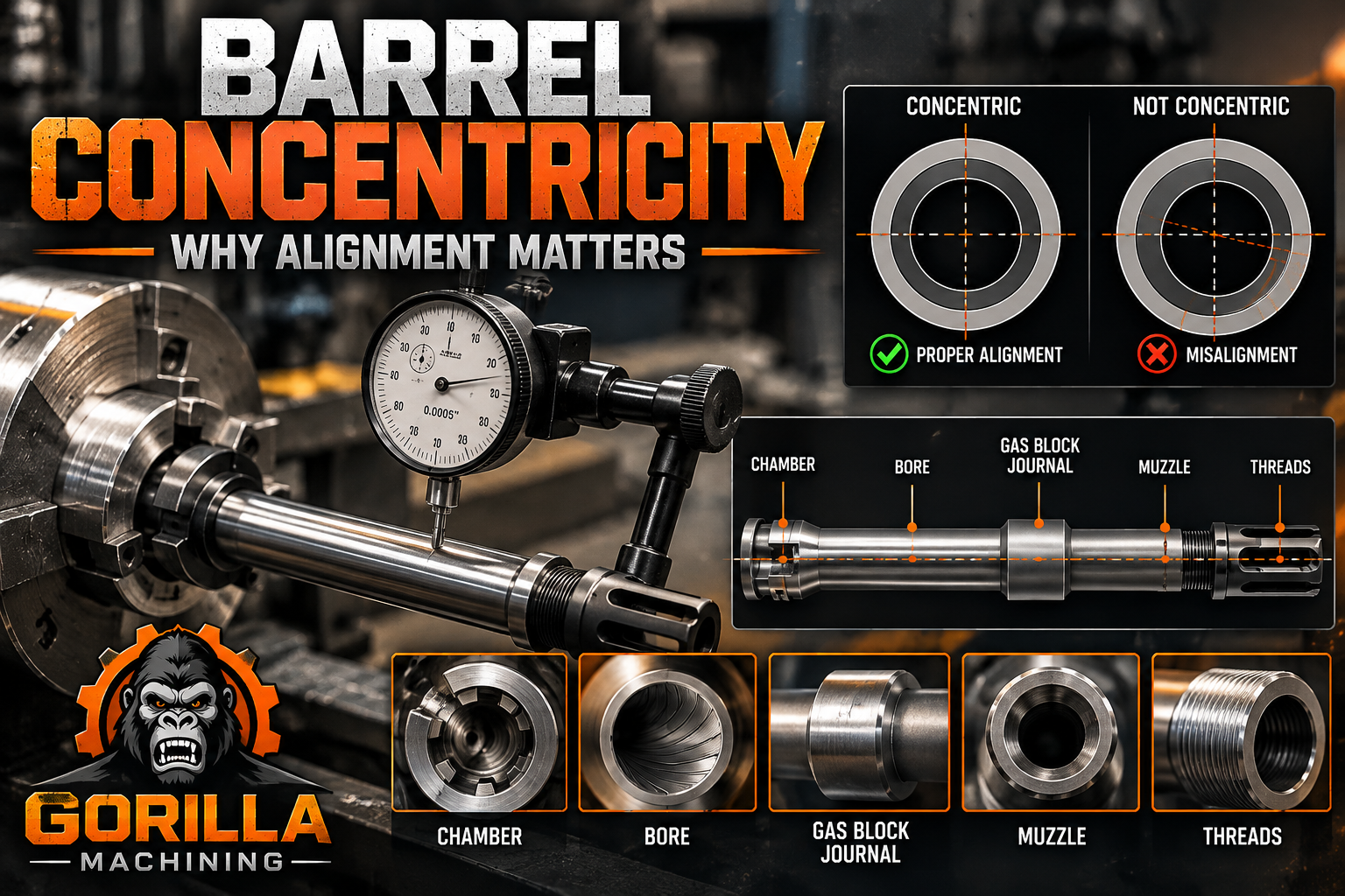 What Is Barrel Concentricity? Why Precision Alignment Matters